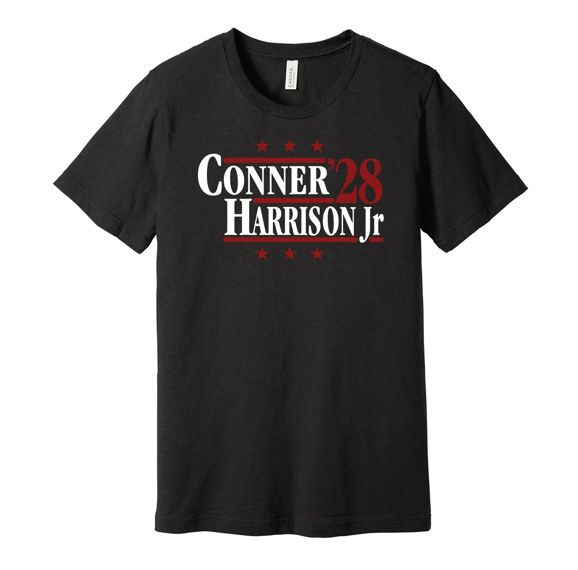 Conner & Harrison Jr '28 - Arizona Football Legends Political Campaign Parody T-Shirt - Hyper Than Hype Shirts