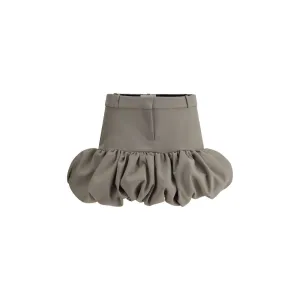 Coperni Gathered Hem Miniskirt