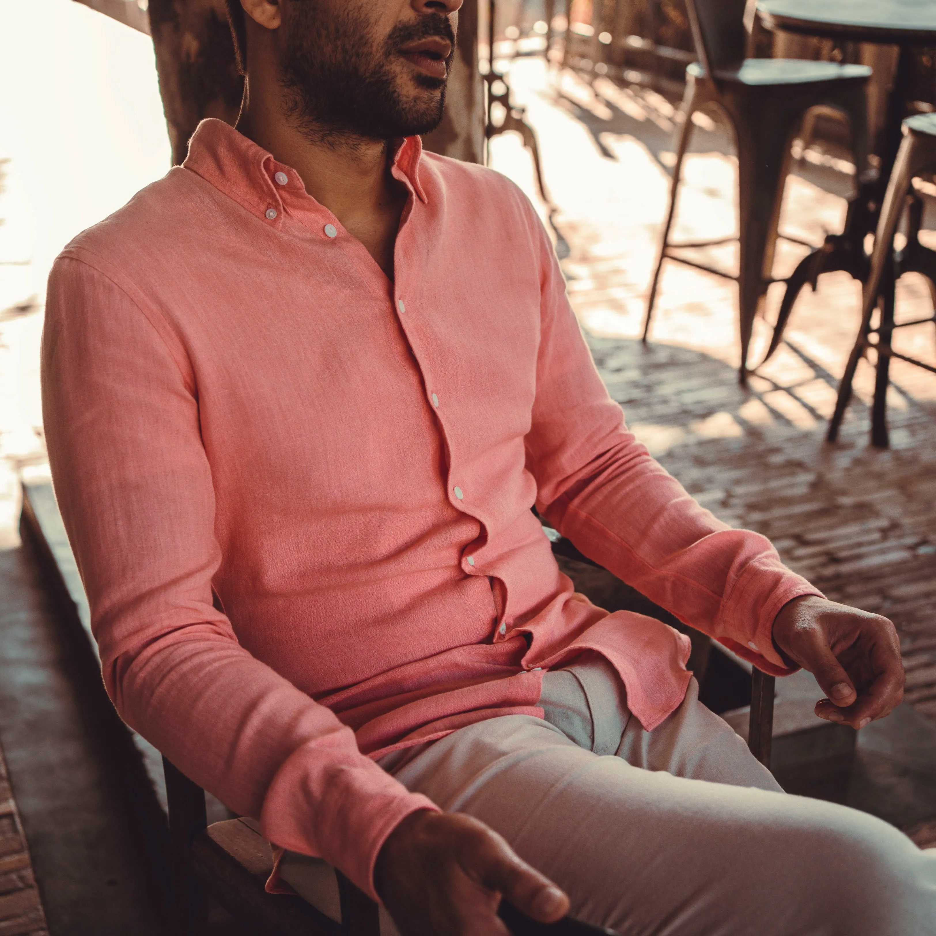 Corfu in Garment Dyed Linen