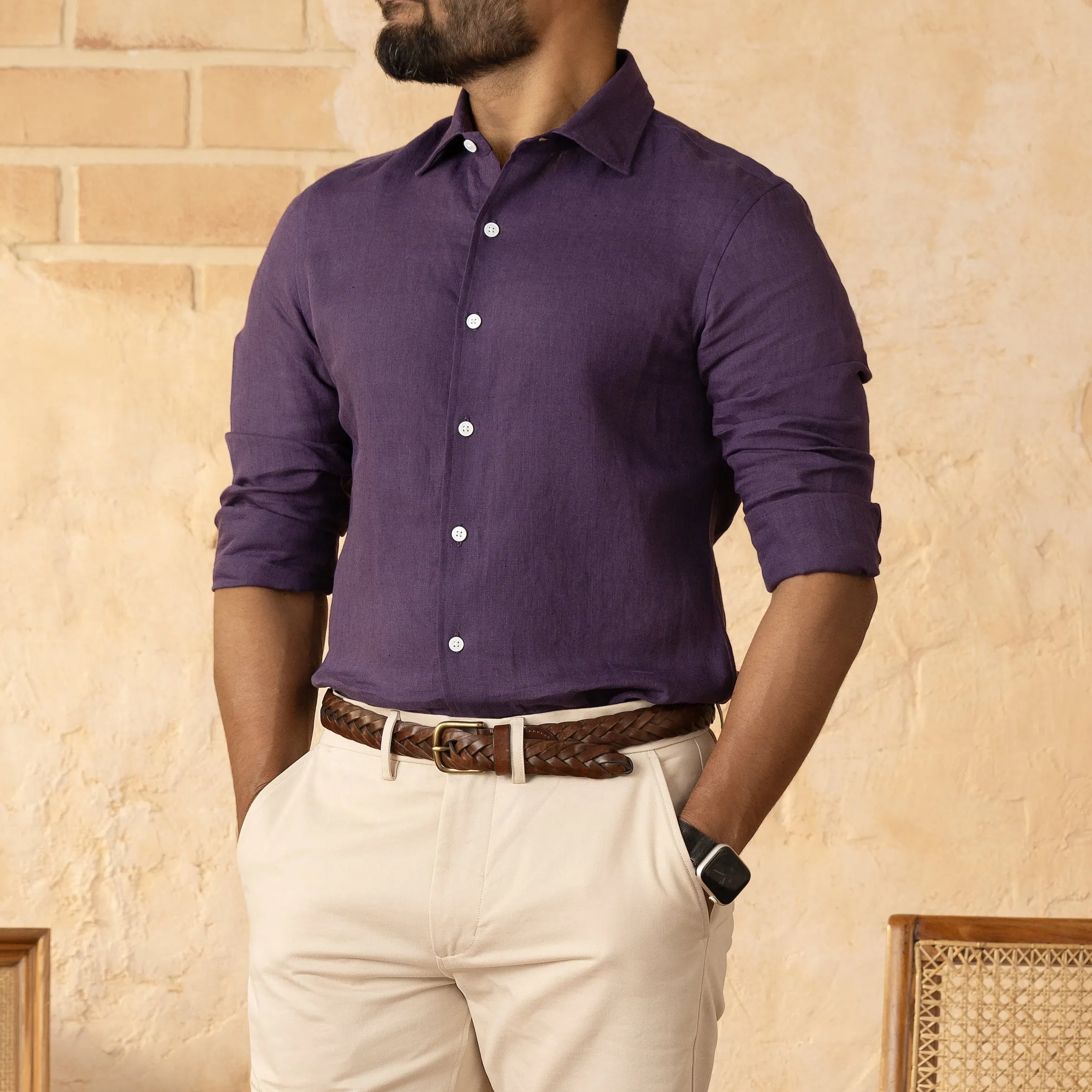 Corfu in Garment Dyed Linen