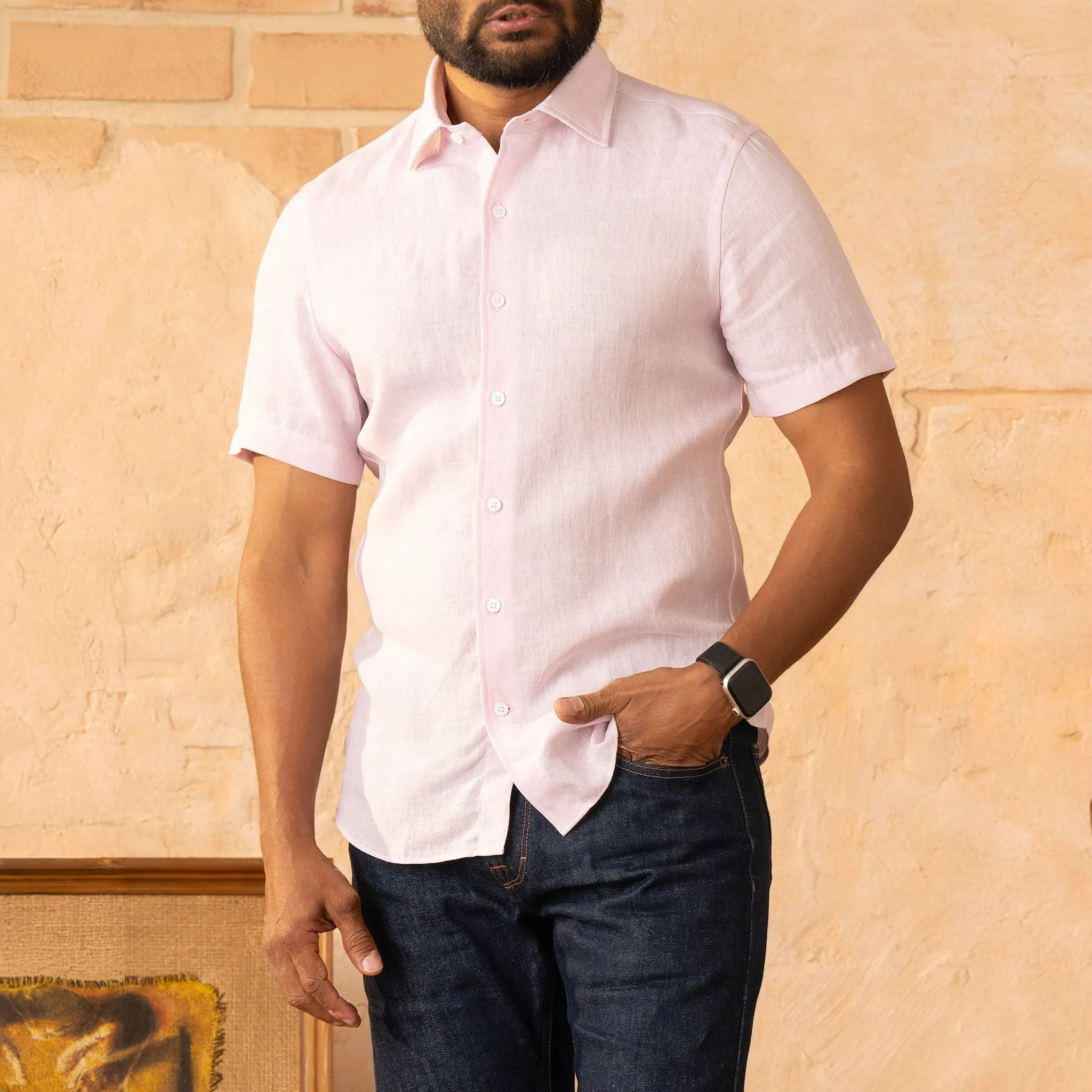 Corfu in Garment Dyed Linen