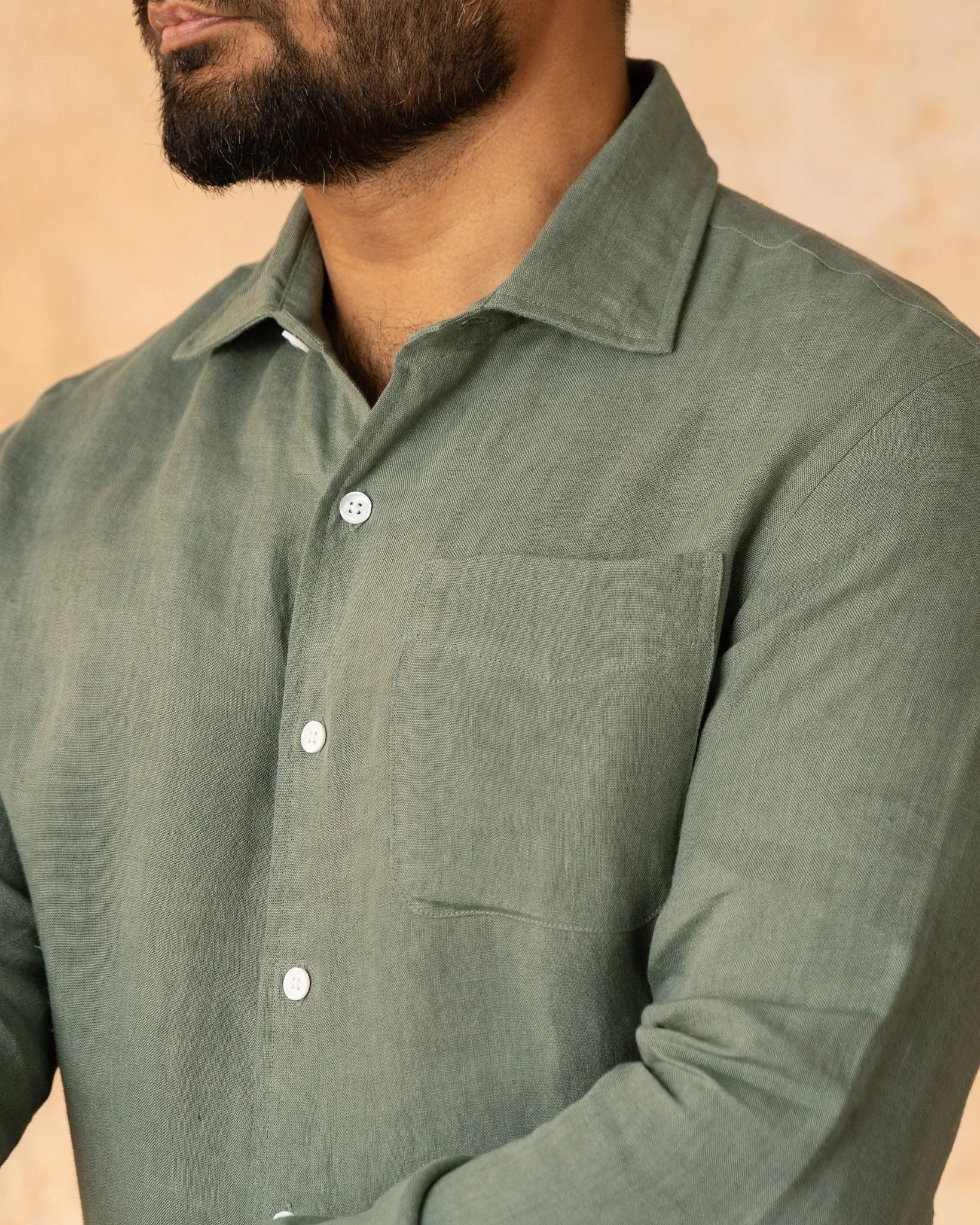 Corfu in Garment Dyed Linen