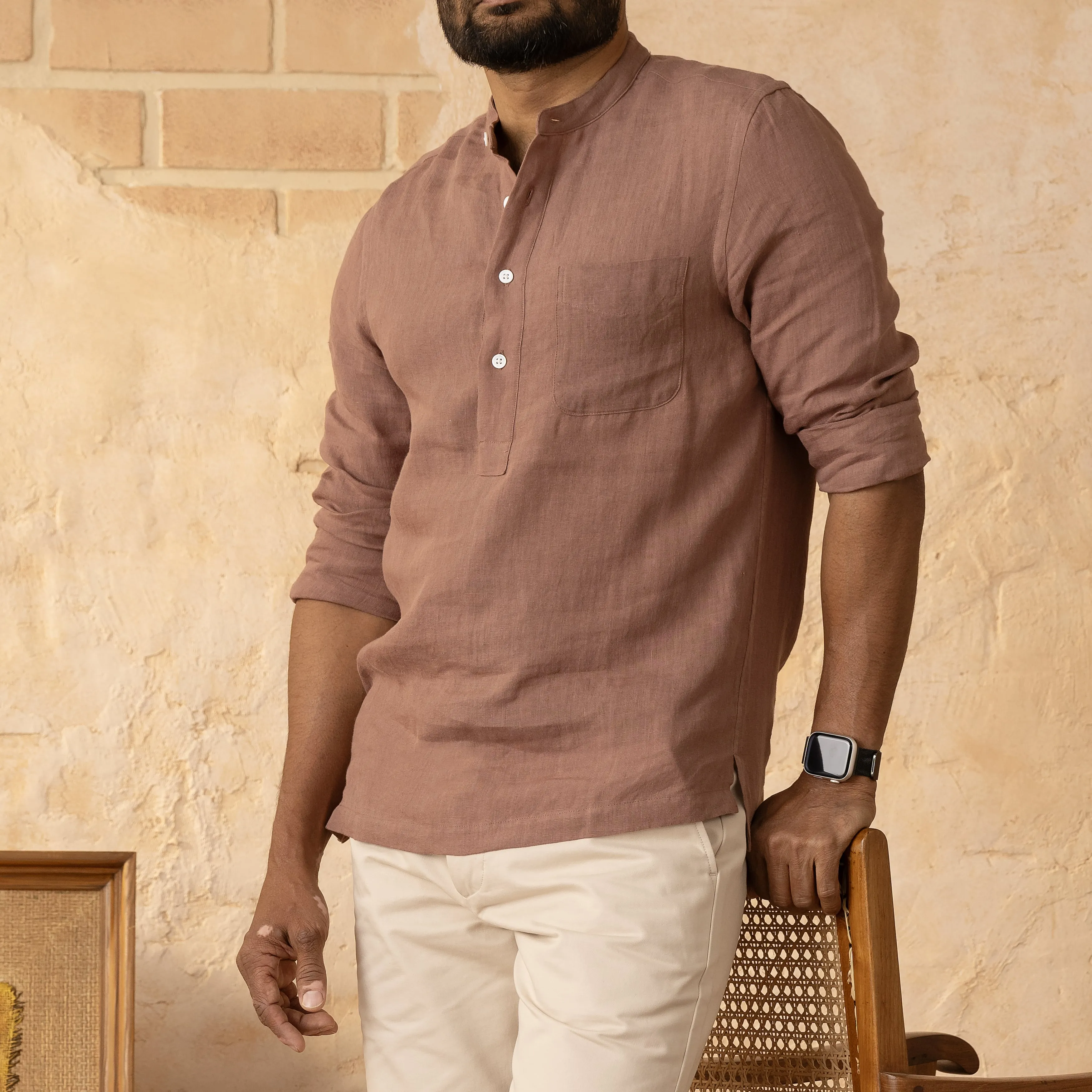 Corfu in Garment Dyed Linen