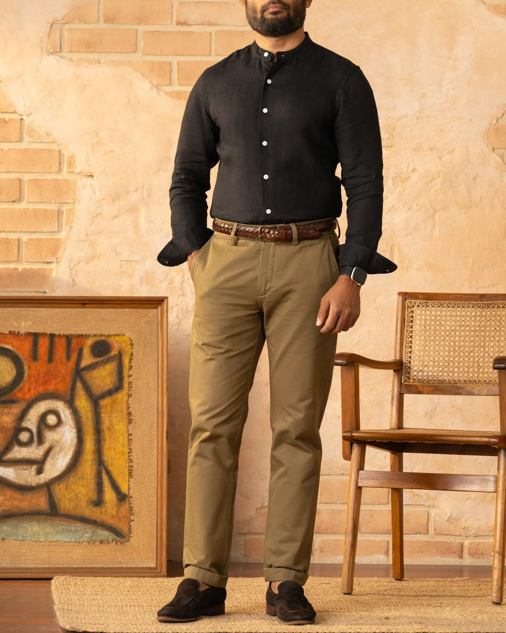 Corfu in Garment Dyed Linen