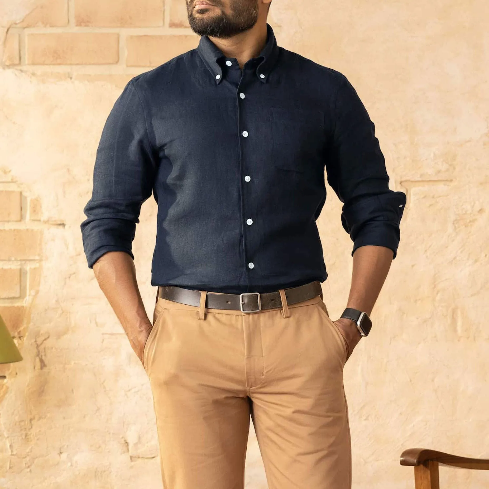 Corfu in Garment Dyed Linen