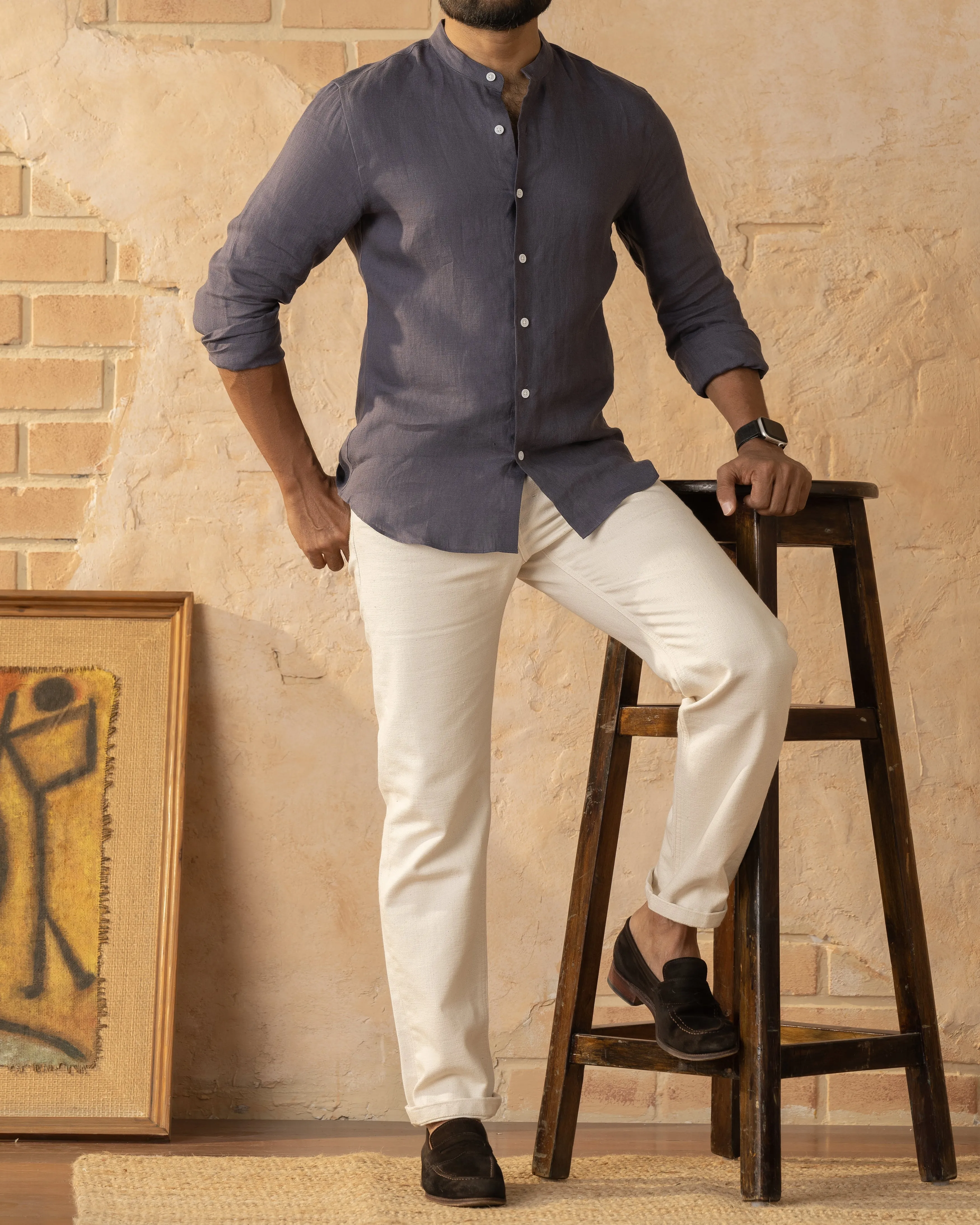 Corfu in Garment Dyed Linen