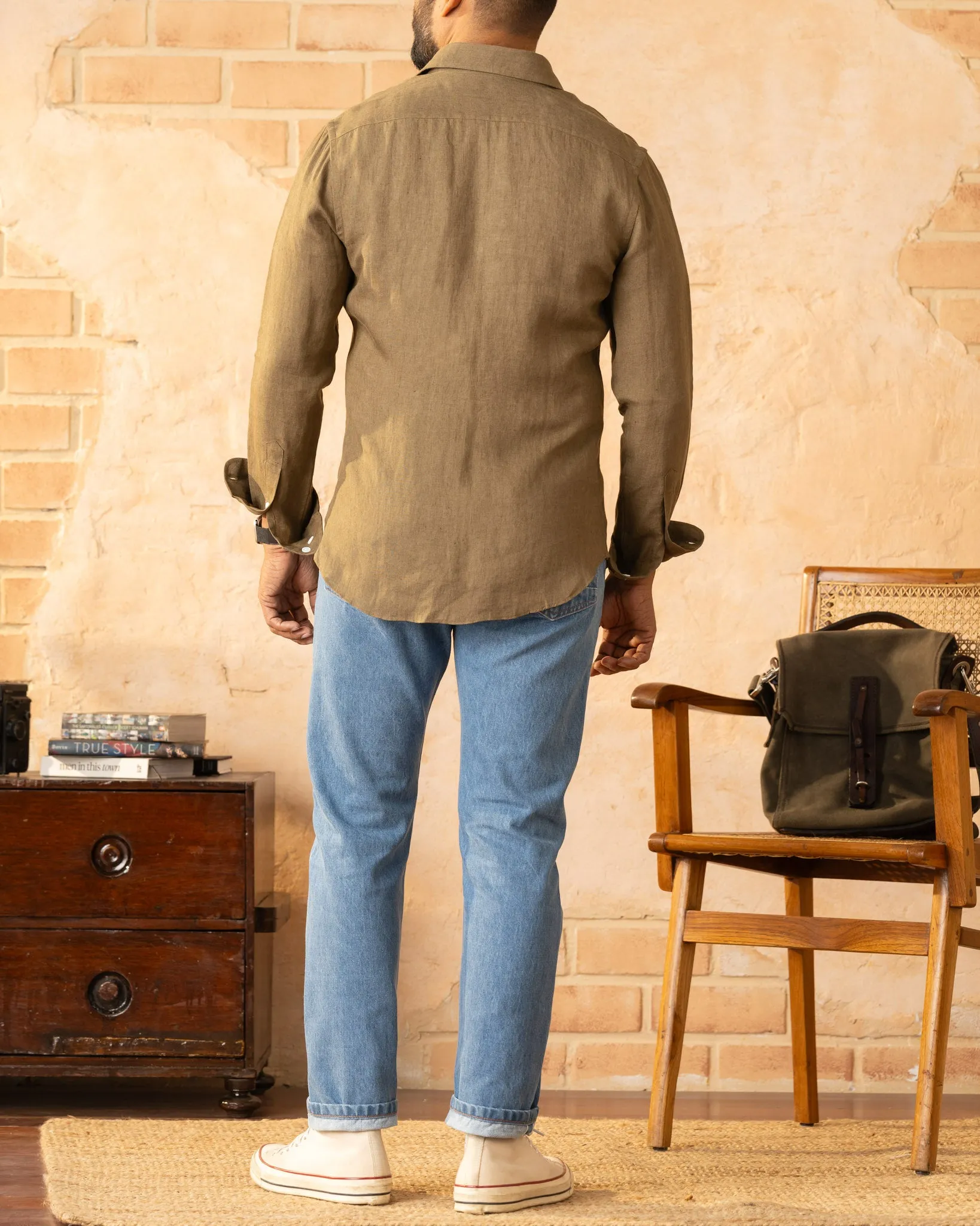 Corfu in Garment Dyed Linen