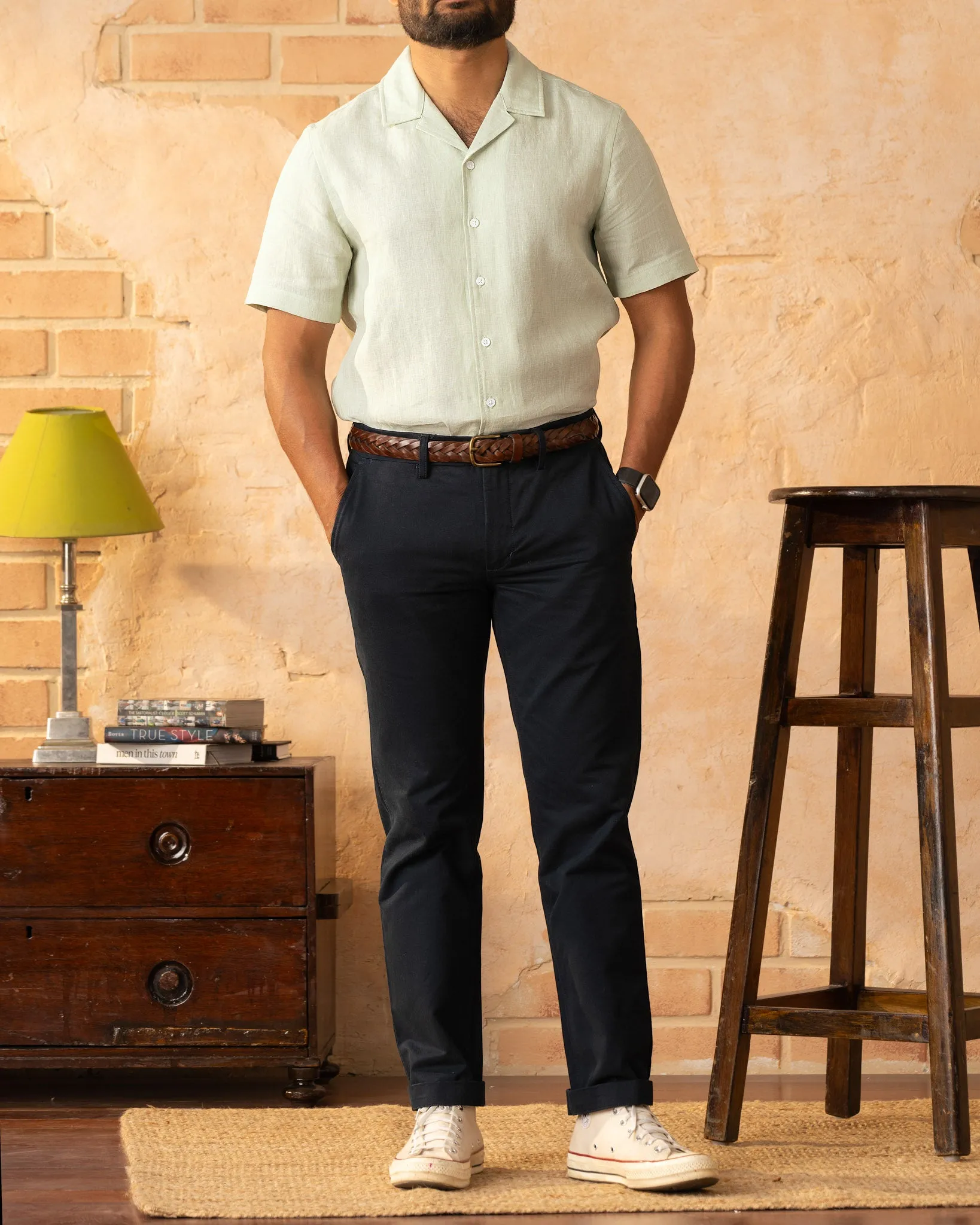 Corfu in Garment Dyed Linen