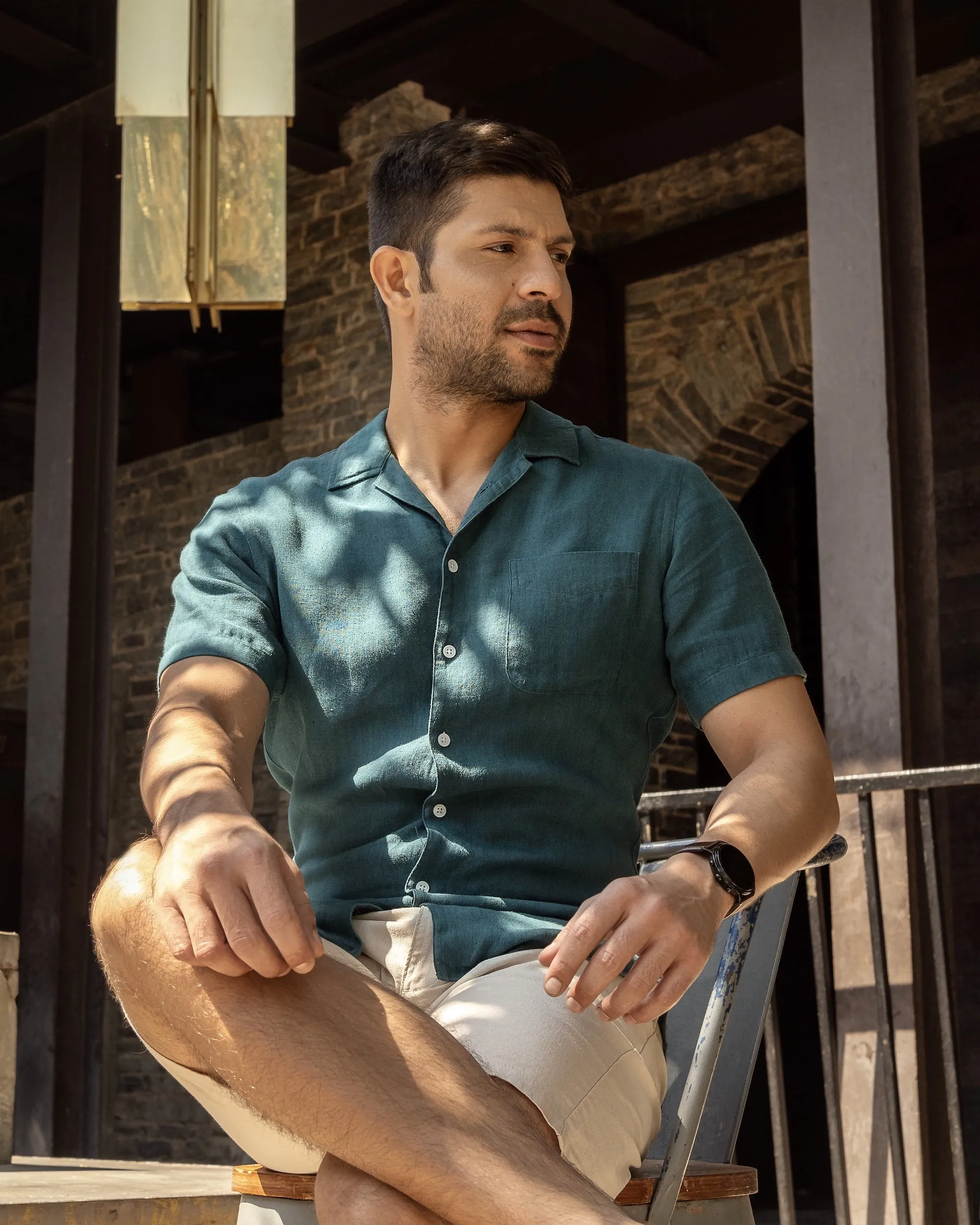 Corfu in Garment Dyed Linen