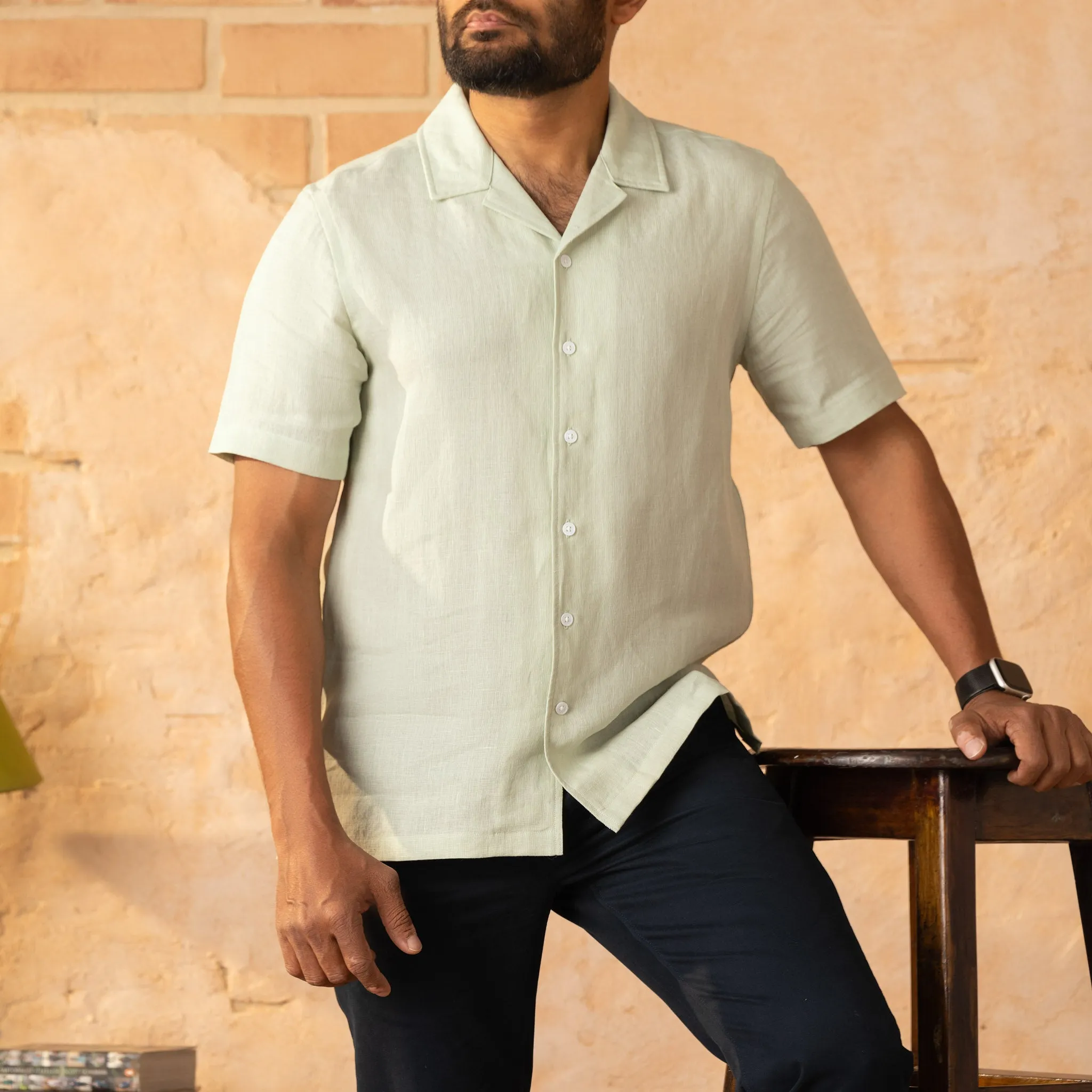 Corfu in Garment Dyed Linen