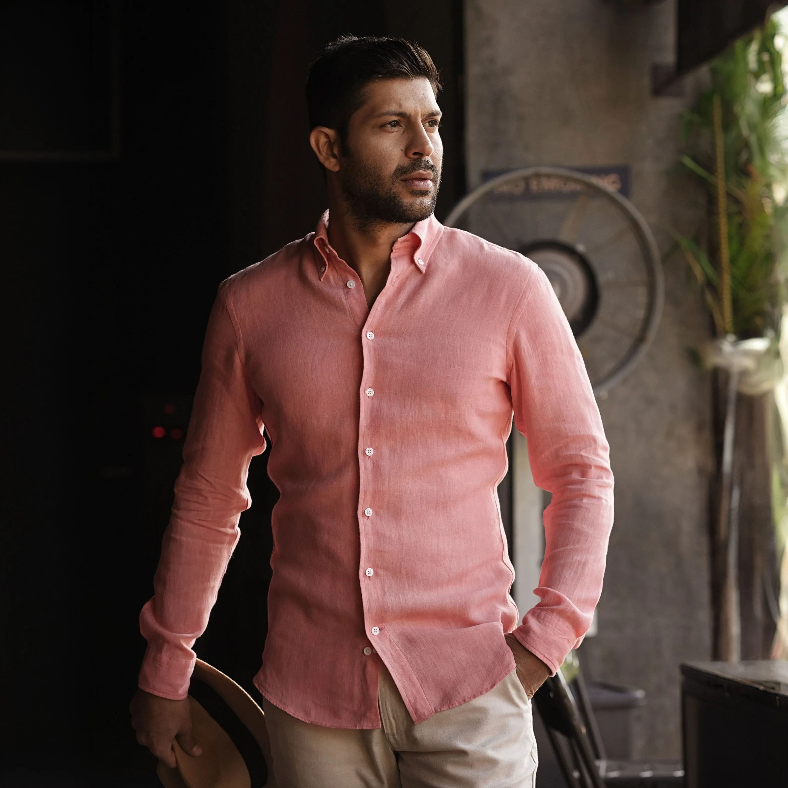 Corfu in Garment Dyed Linen