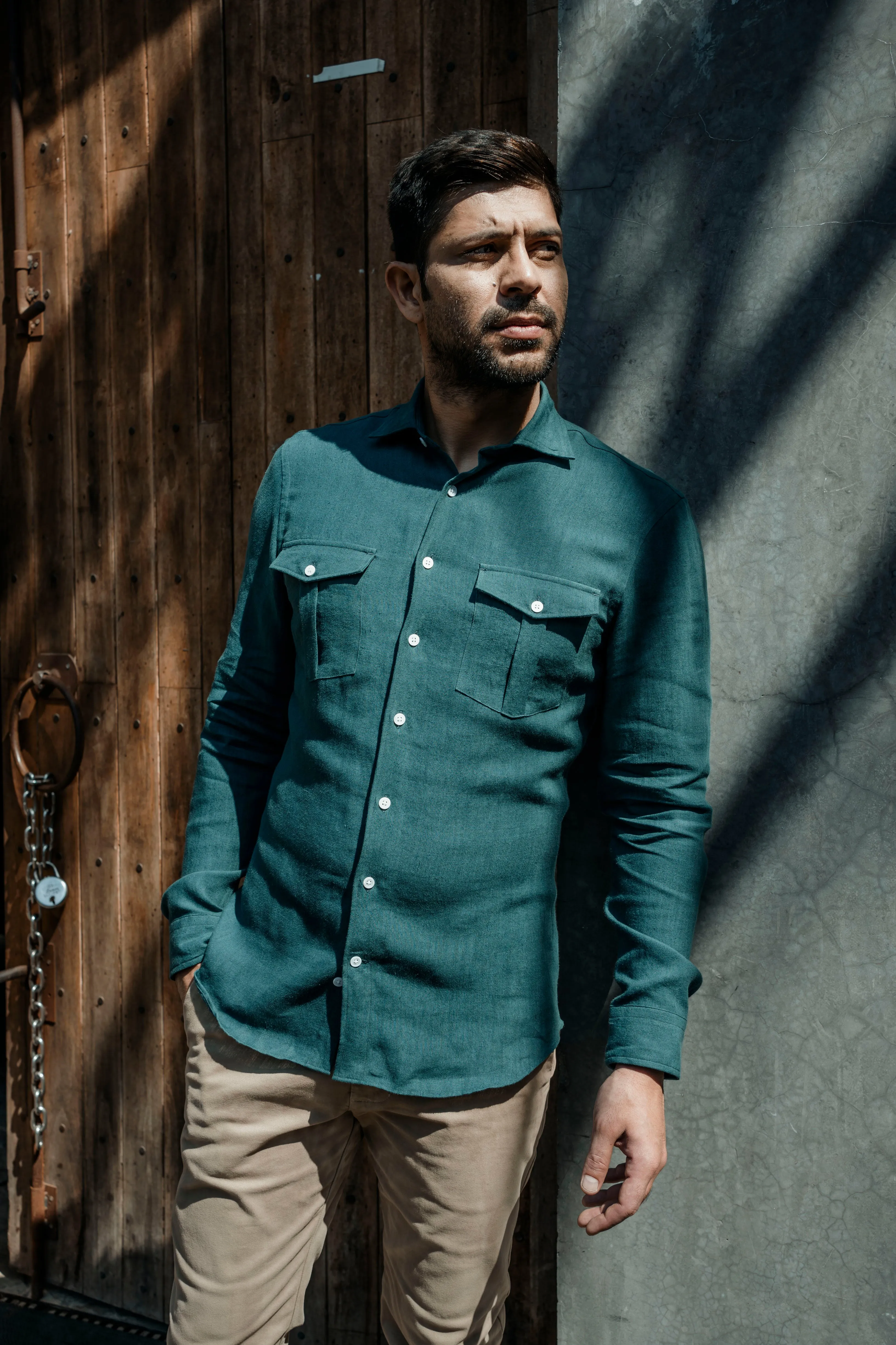 Corfu in Garment Dyed Linen