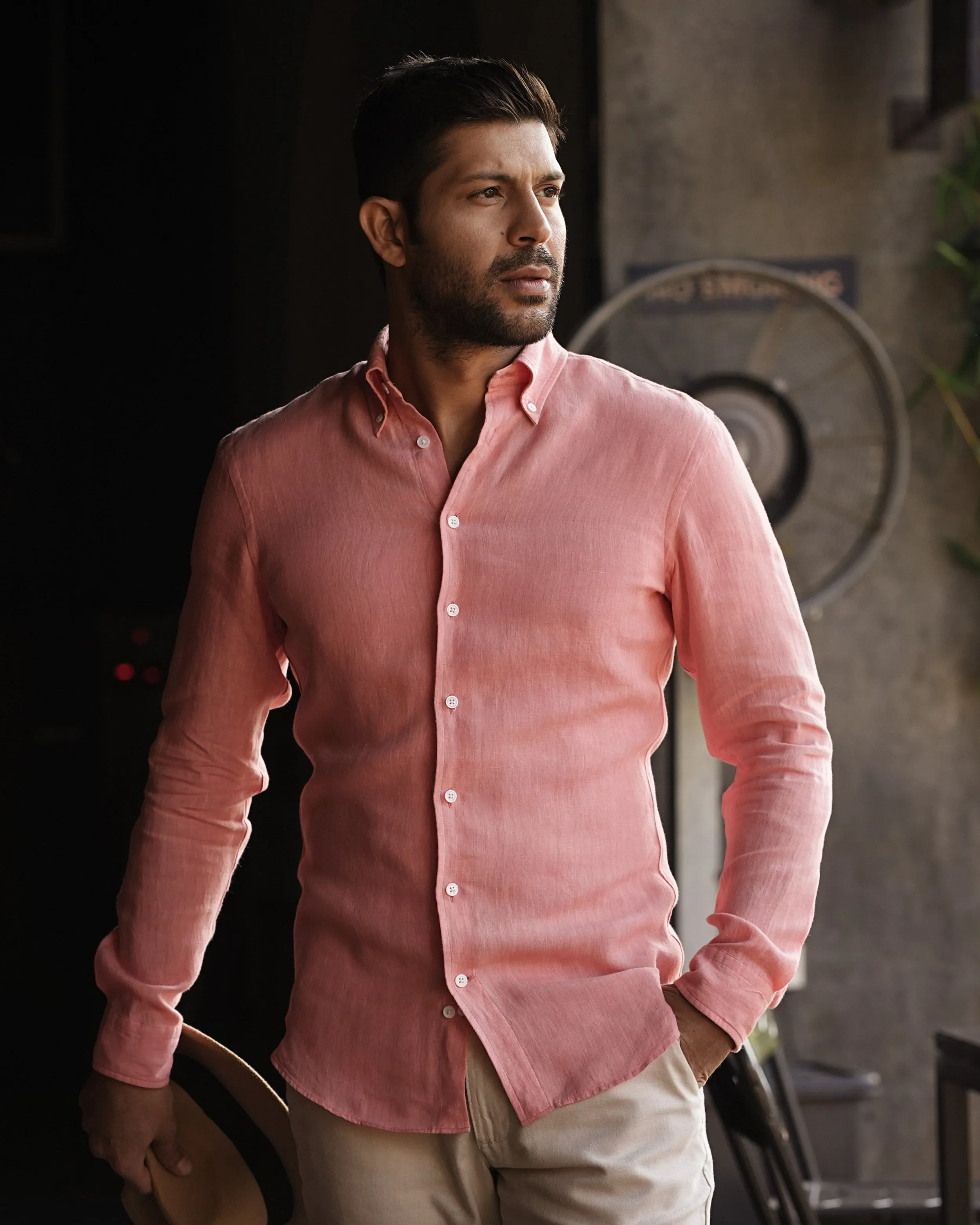 Corfu in Garment Dyed Linen