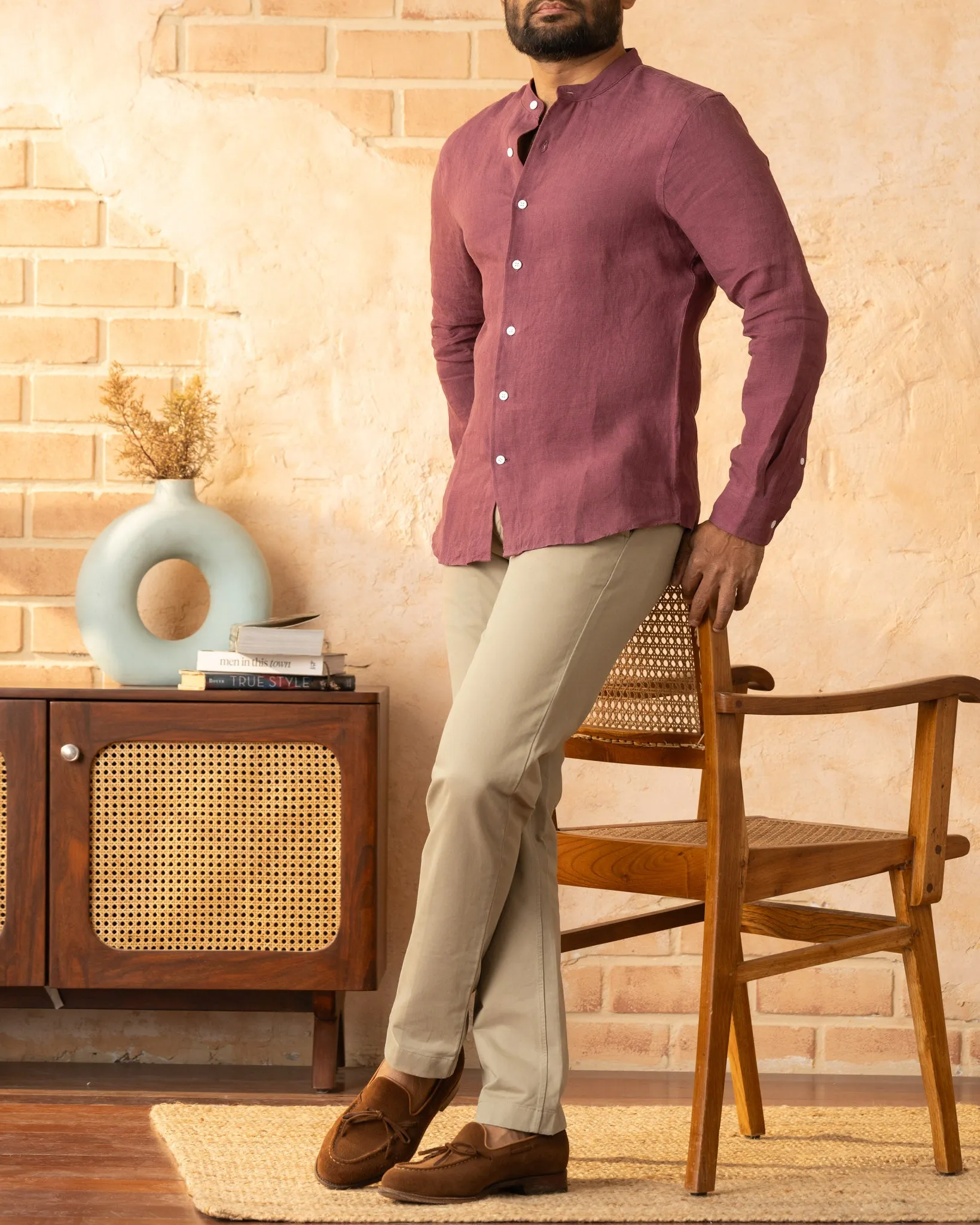 Corfu in Garment Dyed Linen