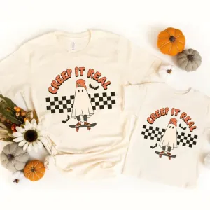 Creep It Real Halloween Twinning Shirts