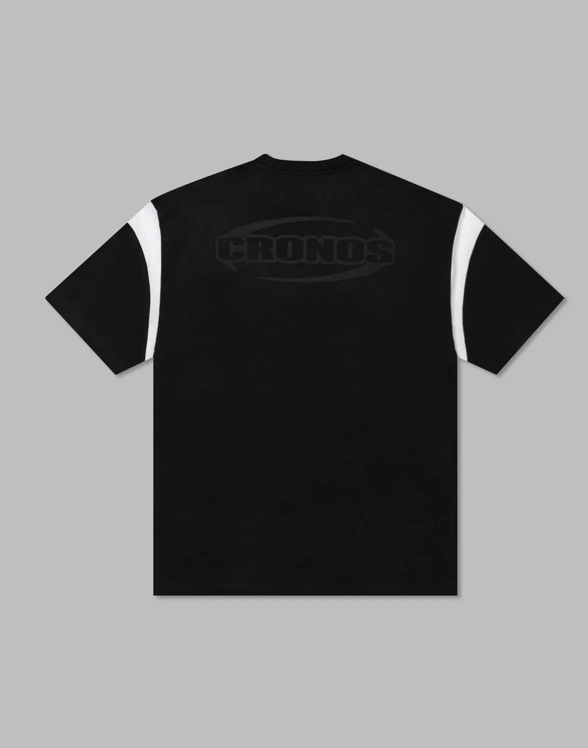 CRONOS Elliptical logoT-shirts【BLACK】