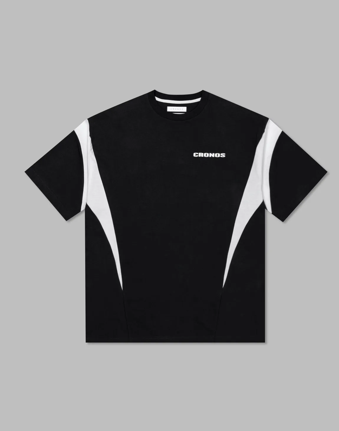 CRONOS Elliptical logoT-shirts【BLACK】