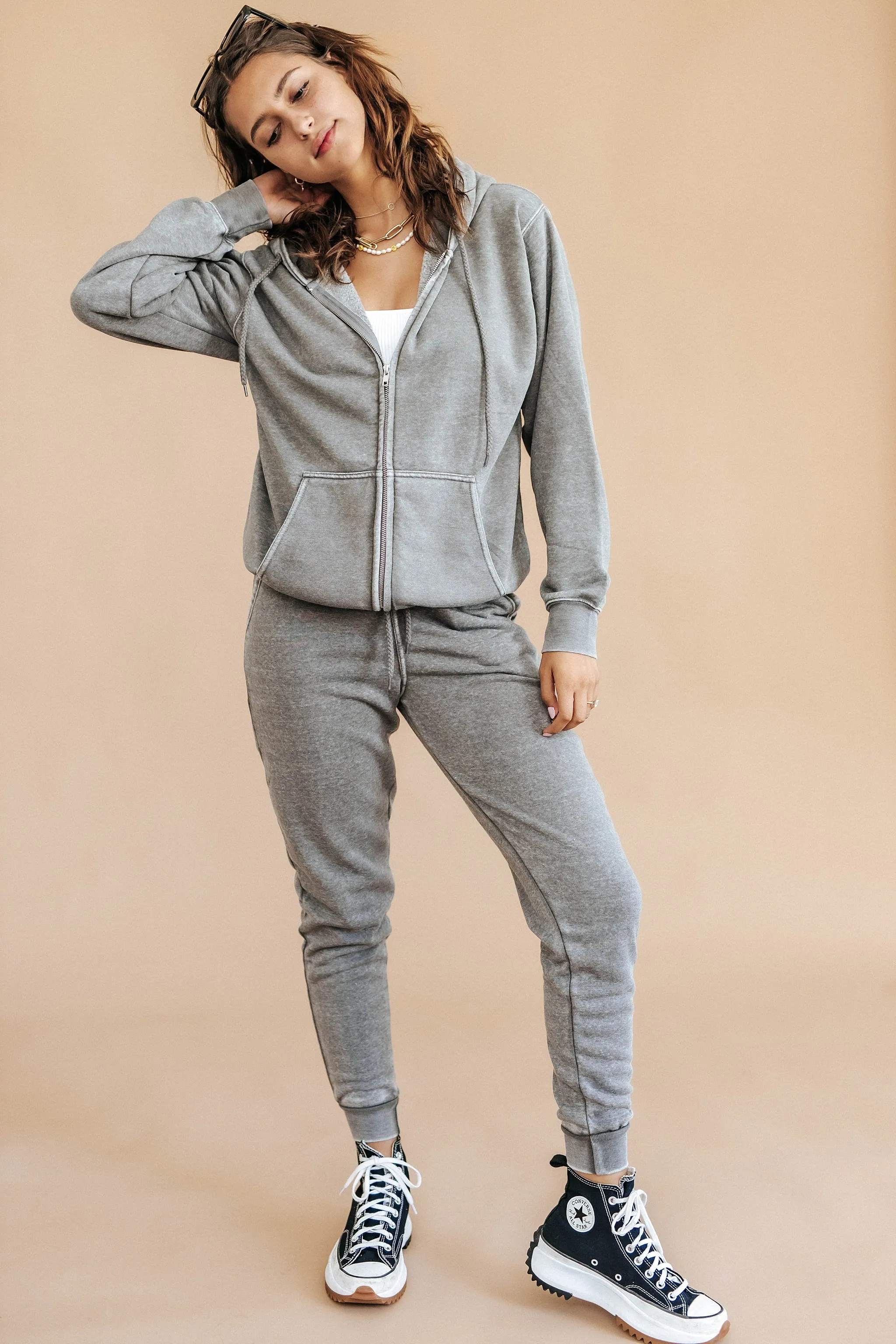 Crushed It Jogger // Charcoal