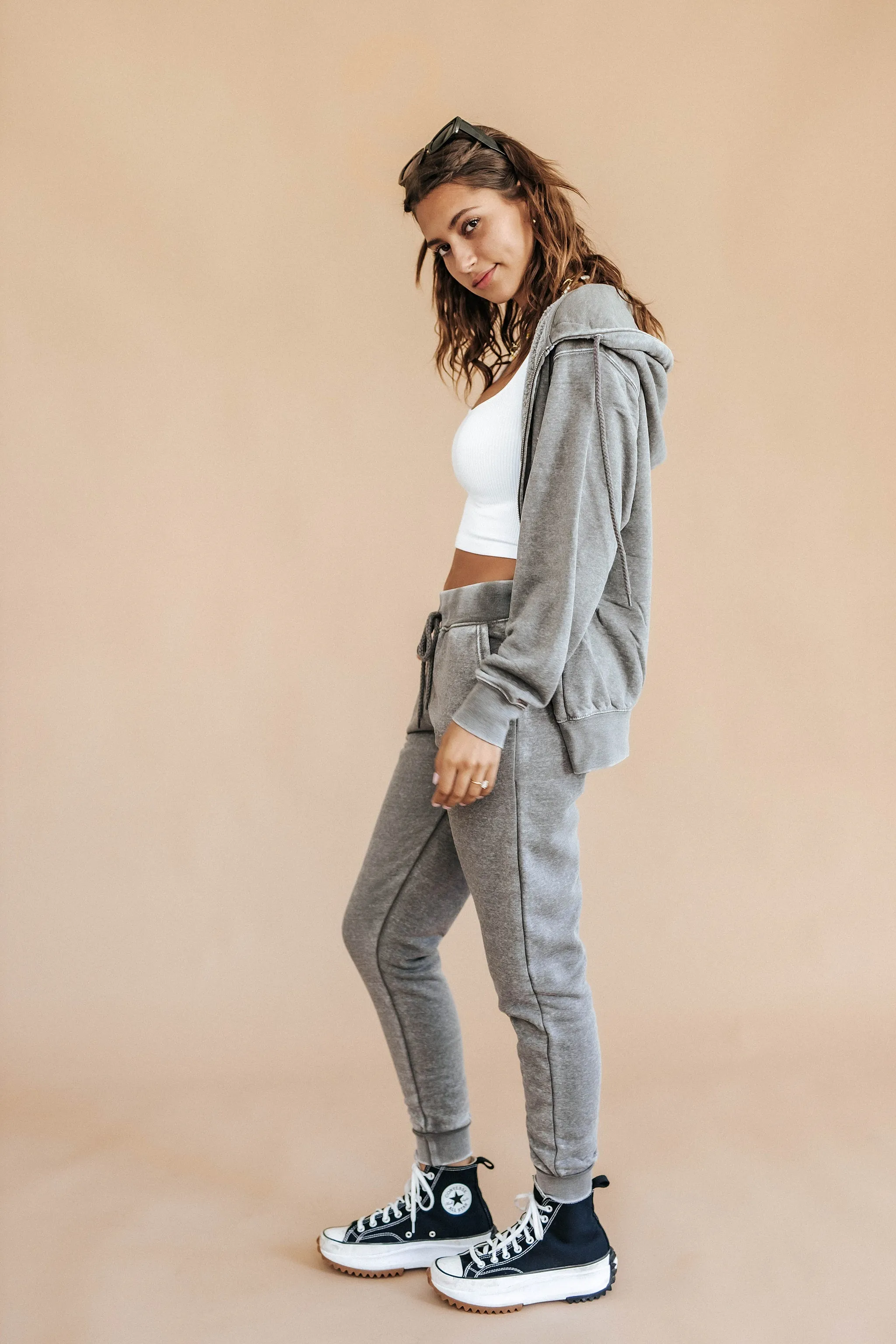 Crushed It Jogger // Charcoal