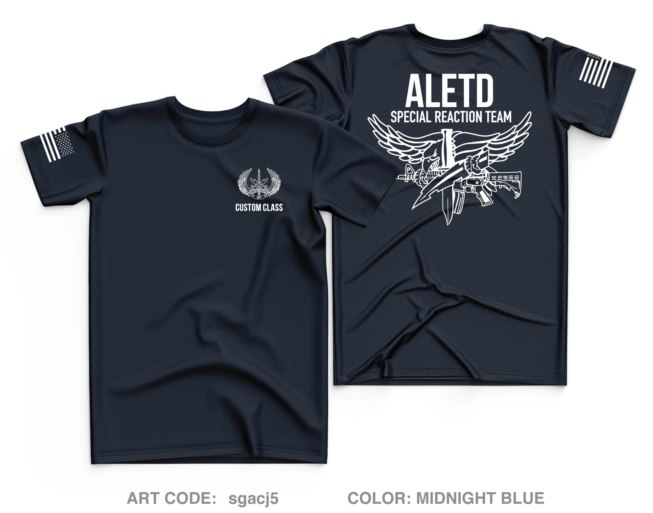 CUSTOM Advanced Law Enforcement Training Division (Fort Leonard Wood) Core Men's SS Performance Tee - sgacj5