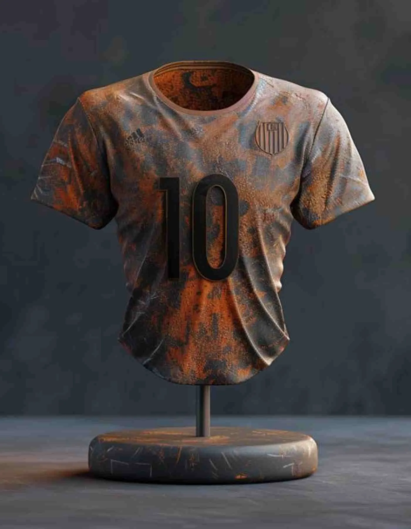 Custom cool gifts for soccer lovers - 3D printed soccer jersey sculptures