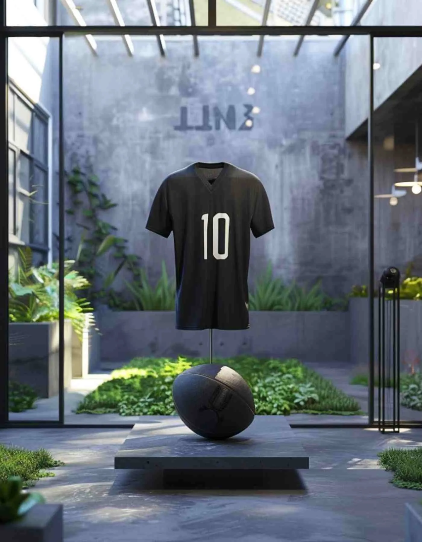 Custom cool gifts for soccer lovers - 3D printed soccer jersey sculptures