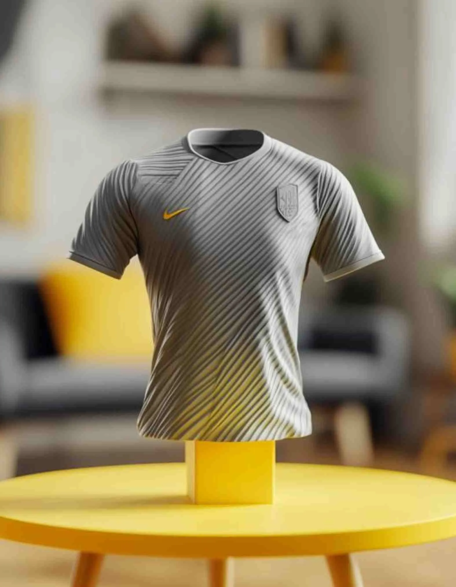 Custom cool gifts for soccer lovers - 3D printed soccer jersey sculptures