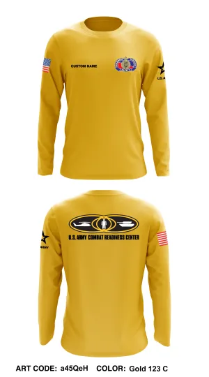 CUSTOM USACRC Core Men's LS Performance Tee - a45QeH