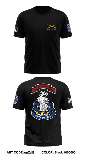 D Co, 4-31, 2BCT Store 1 Core Men's SS Performance Tee - unZzjE