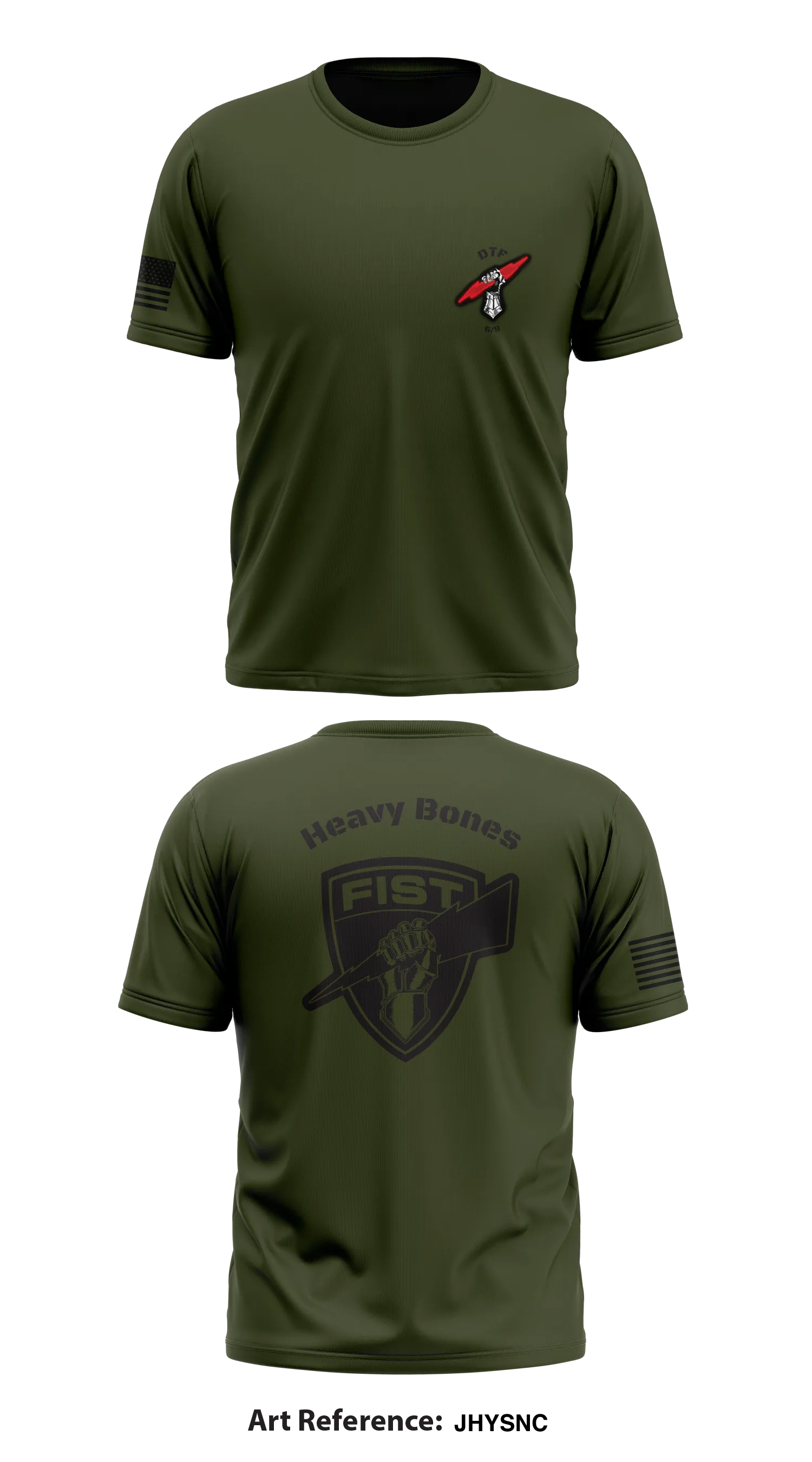 Dakota FiST 6/9 3ABCT 1Cav Store 1 Core Men's SS Performance Tee - JhySNc