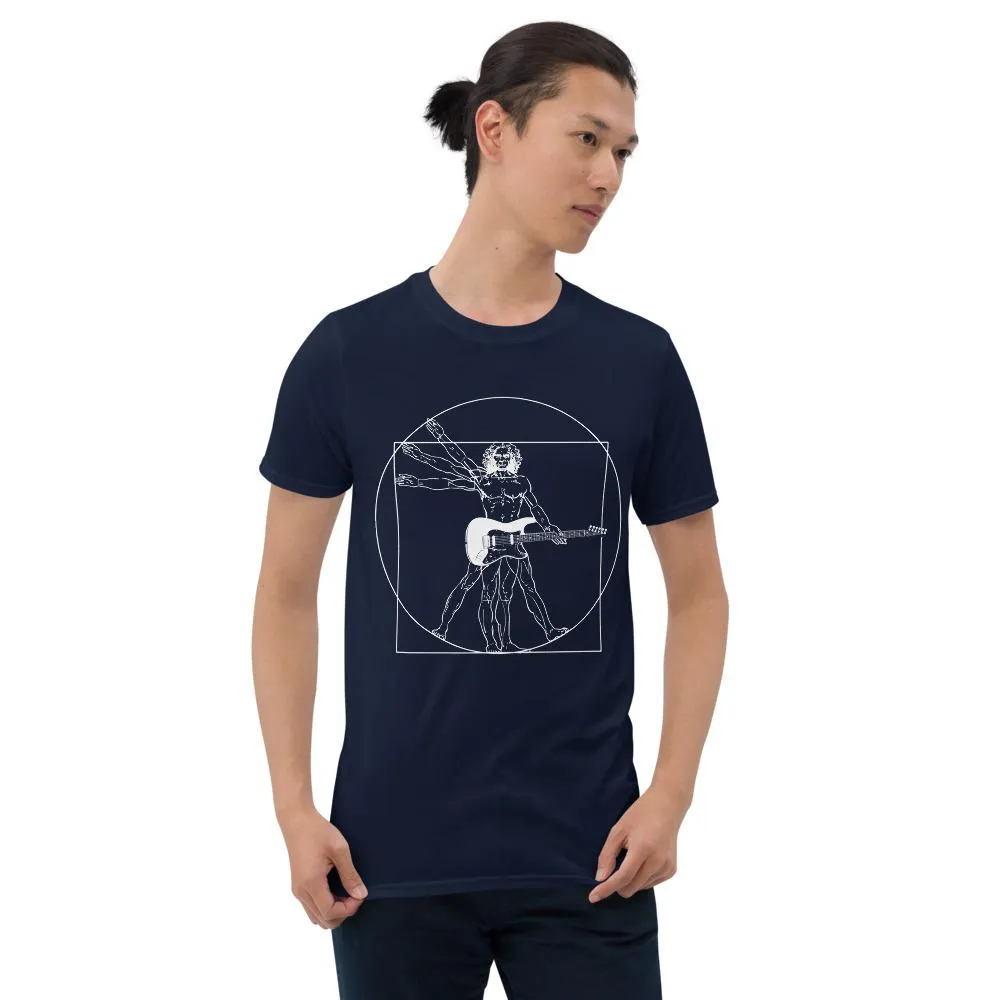 DaVinci Man & Guitar S-Type T-Shirt