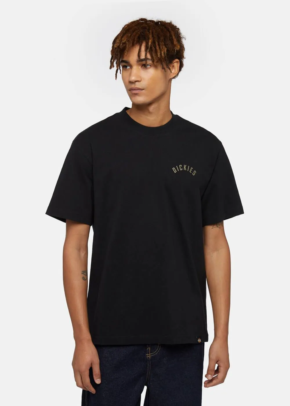 Dickies Mens Panther T-Shirt Black