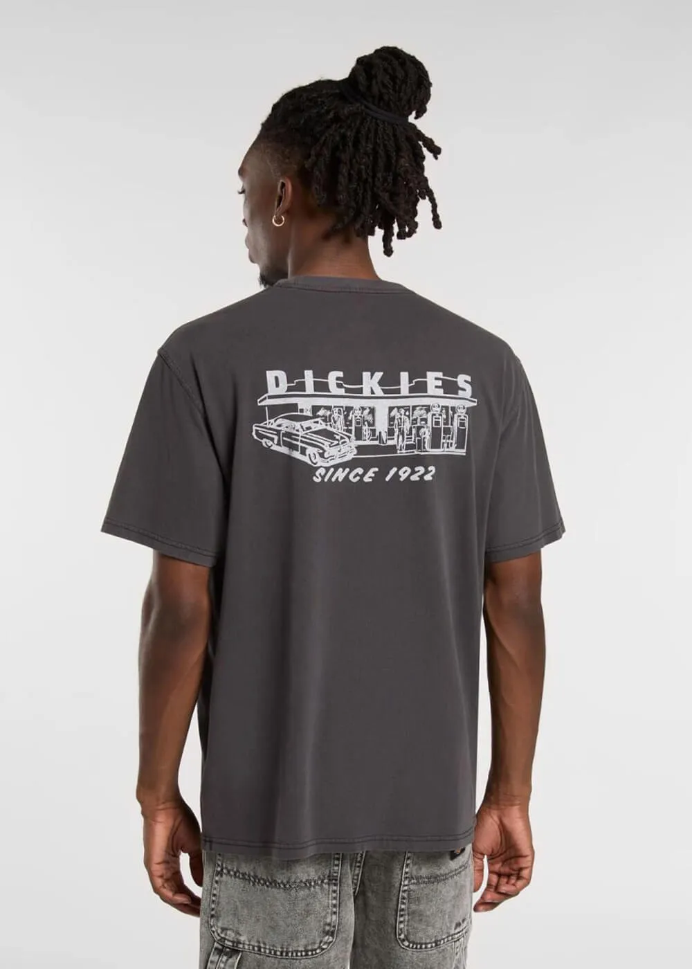 Dickies Service Station T-Shirts Zwart
