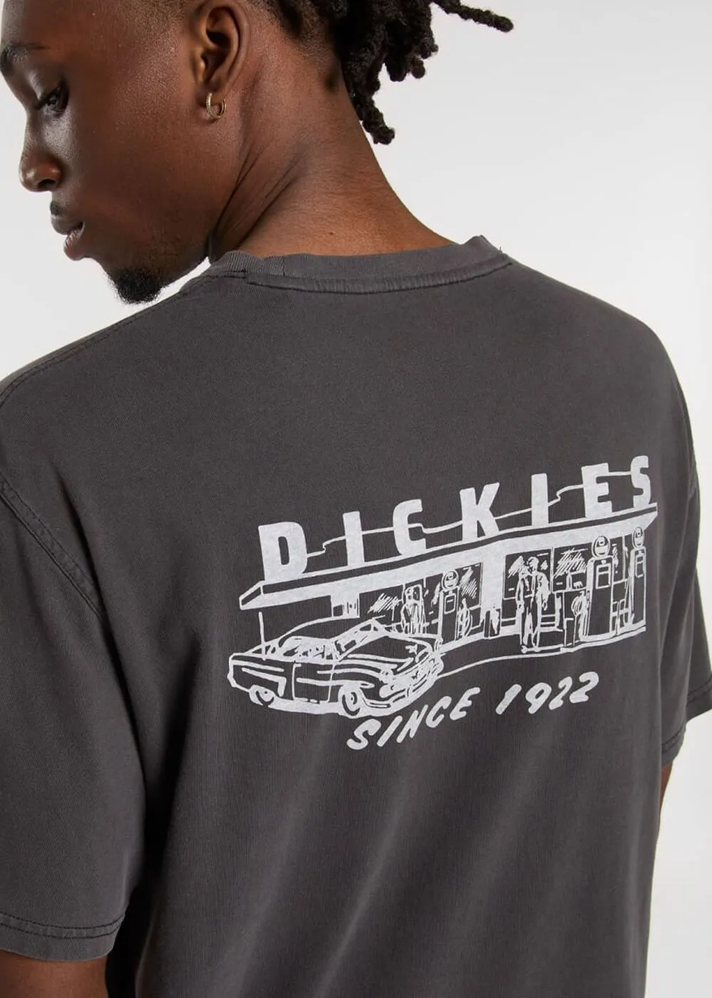 Dickies Service Station T-Shirts Zwart
