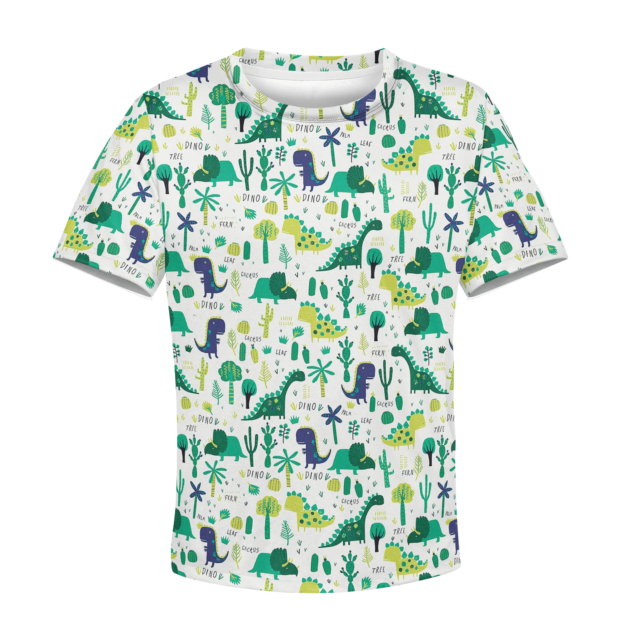 Dinosaurs with tree Kid Custom Cosplay Hoodies Apparel