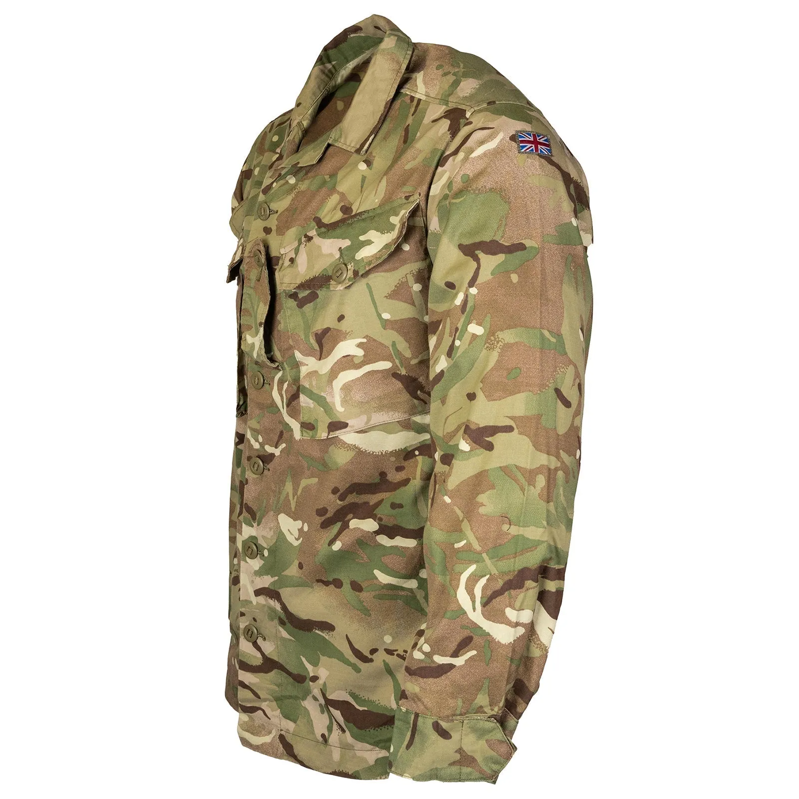 Distressed British Army MTP Barrack Combat Shirt