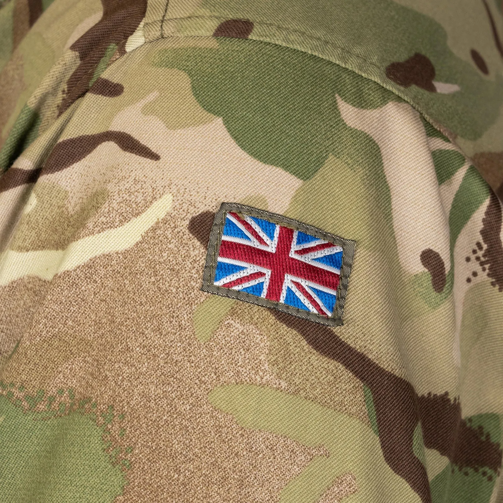 Distressed British Army MTP Barrack Combat Shirt