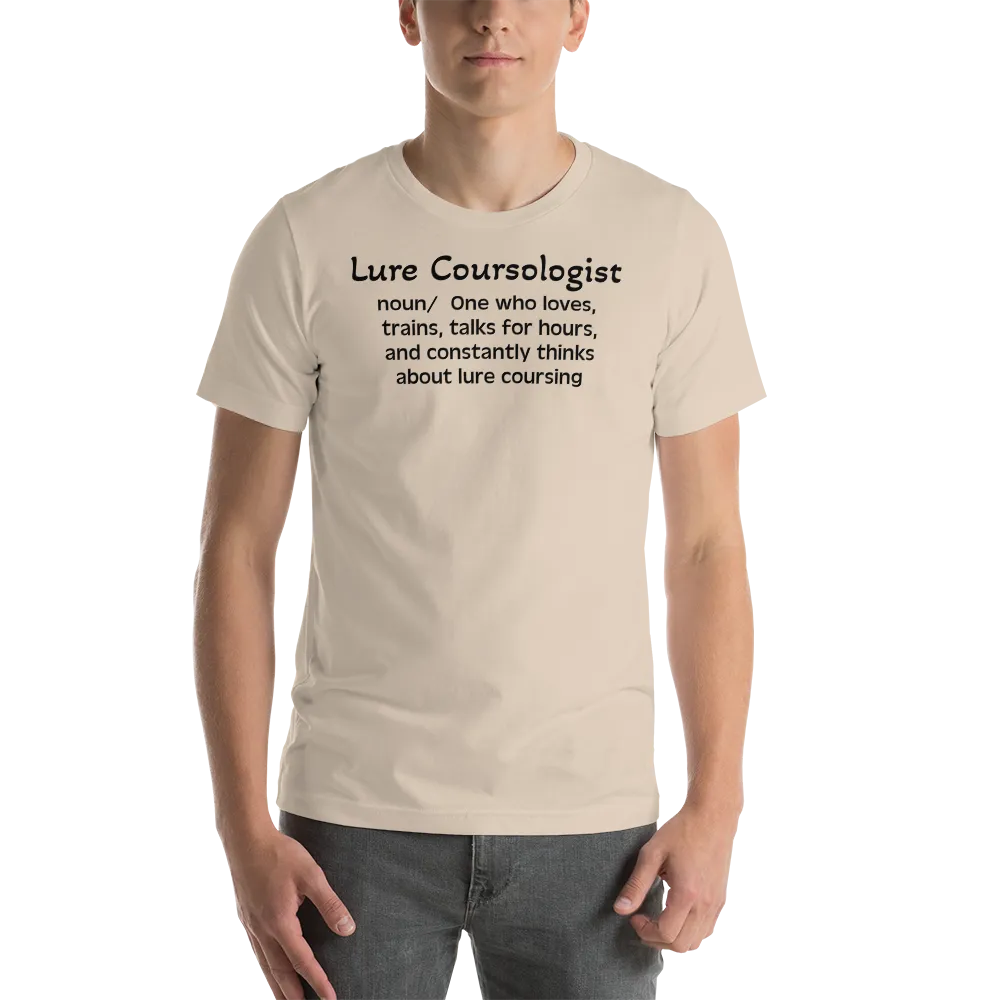 Dog Lure Course "Lurecoursologist" T-Shirts - Light