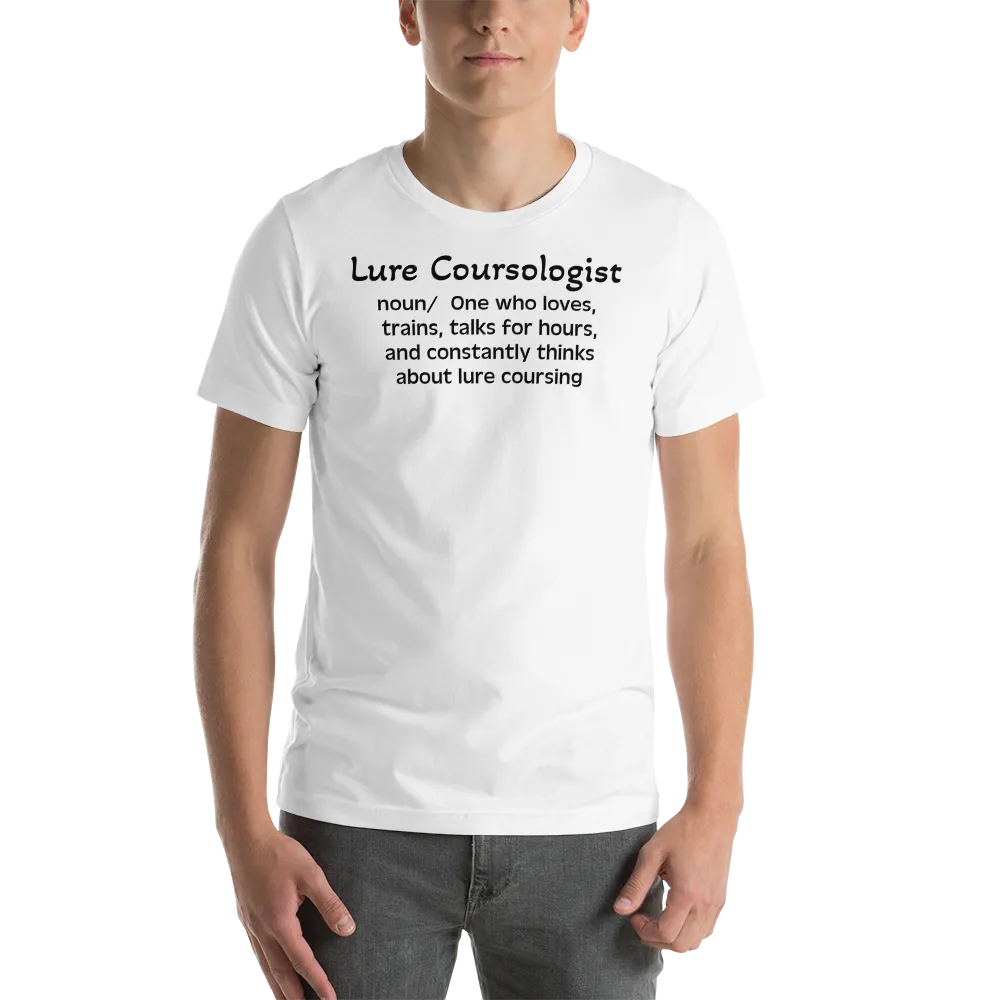Dog Lure Course "Lurecoursologist" T-Shirts - Light