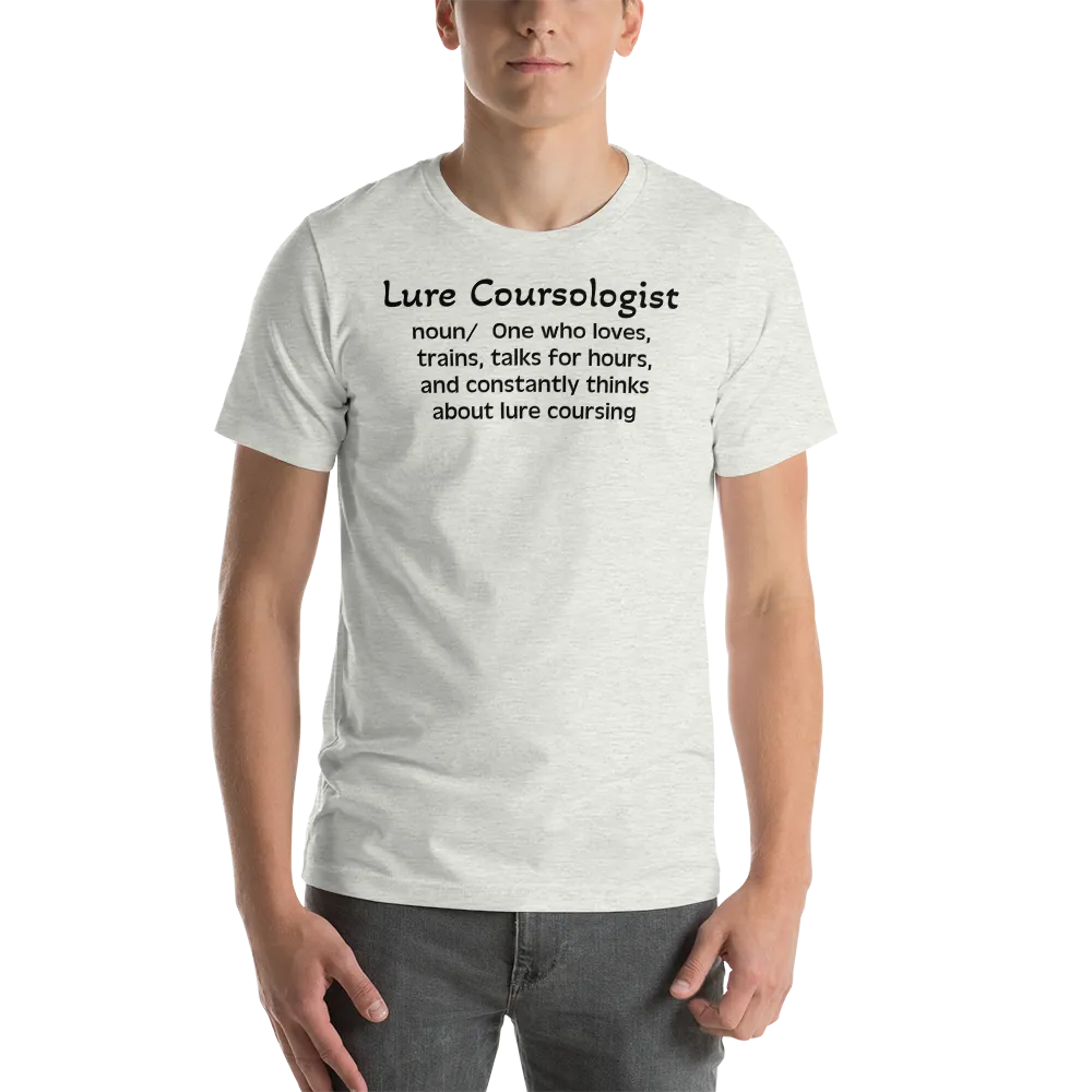 Dog Lure Course "Lurecoursologist" T-Shirts - Light