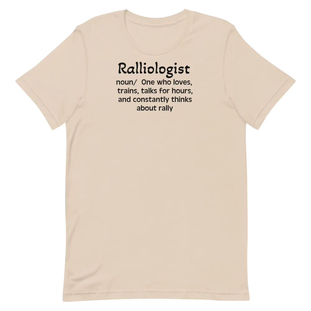 Dog Rally "Ralliologist" T-Shirts - Light