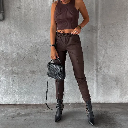 Dolorina - Sporty Cargo Pants for Women