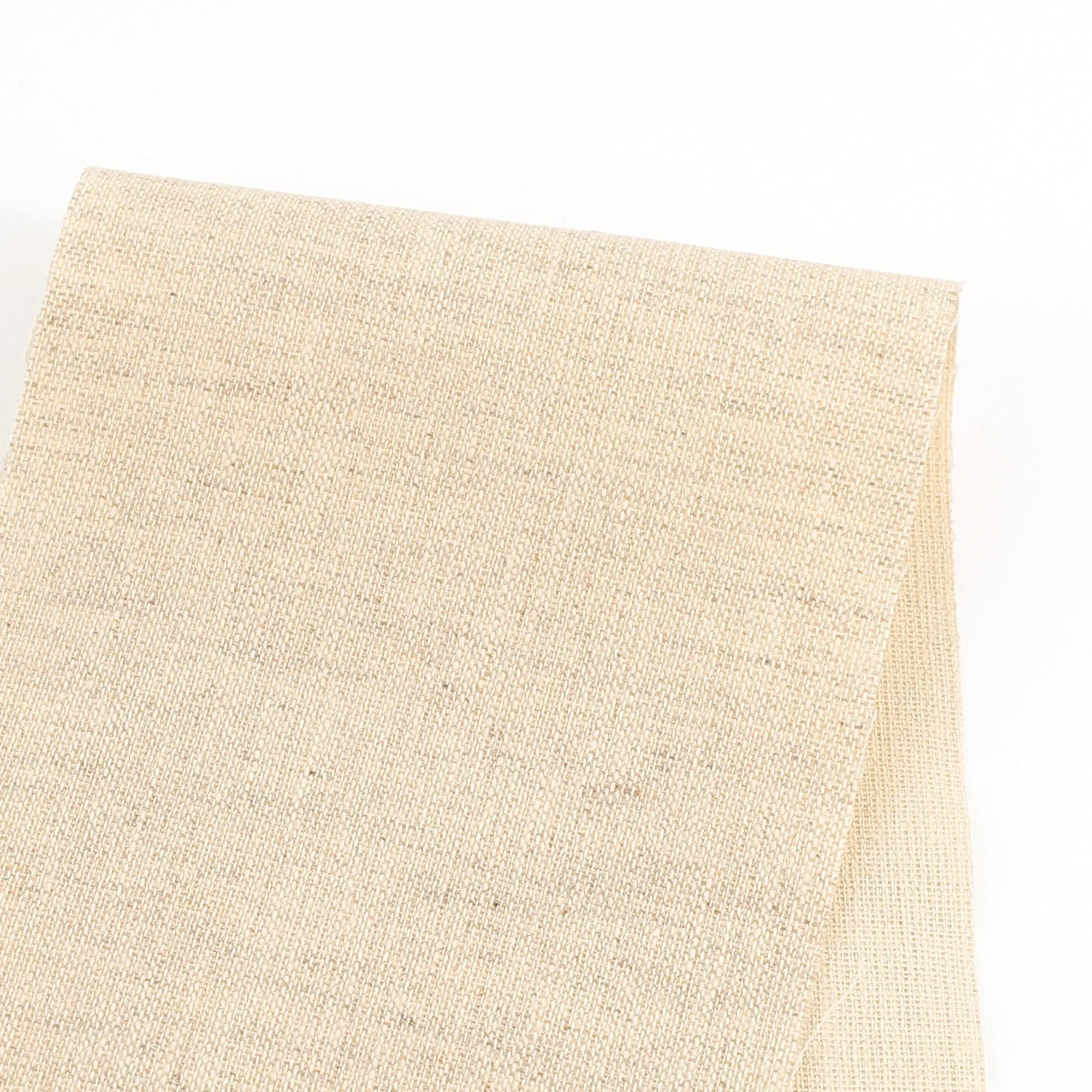 Double Faced Linen / Cotton - Almond