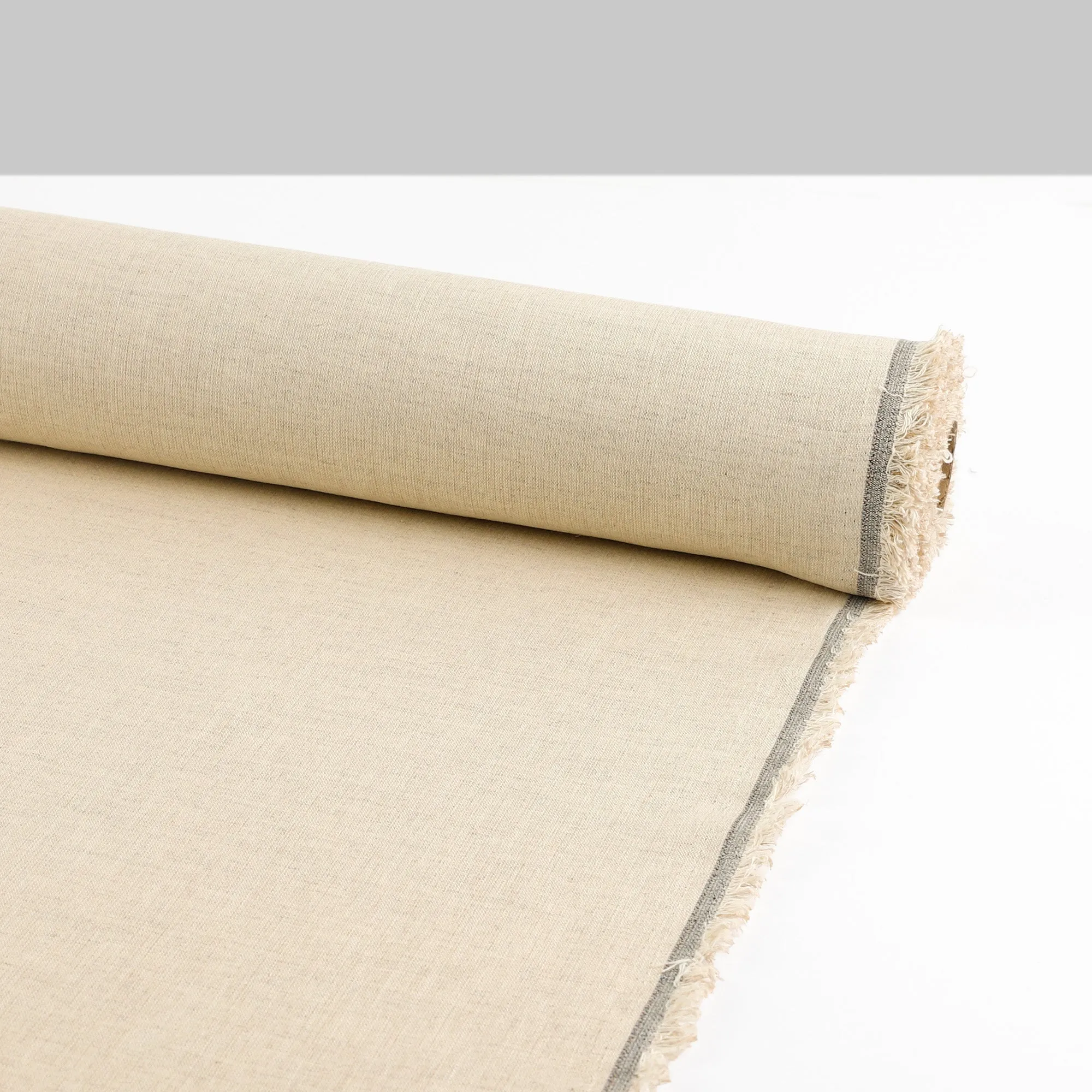 Double Faced Linen / Cotton - Almond