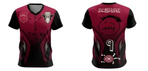 Dragons V Neck Warmup Shirt Design Your Own Custom