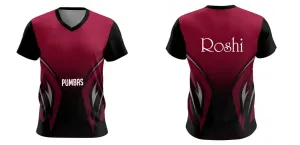 Dragons V Neck Warmup Shirt Design Your Own Custom