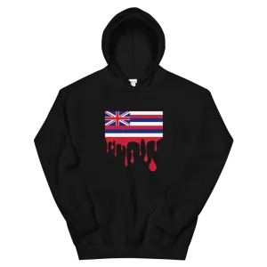 Drip Hawaii Union Jack - Flag Horizontal *ADULT HOODIE*