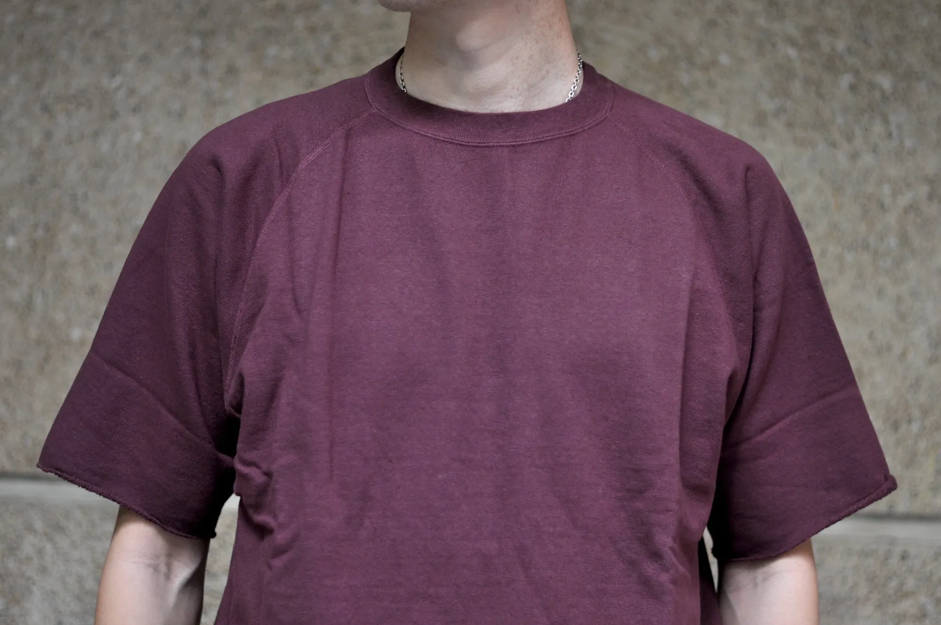 Dubble Works Tubular 'Chopped' S/S Sweatshirt/Tee (Bordeaux)