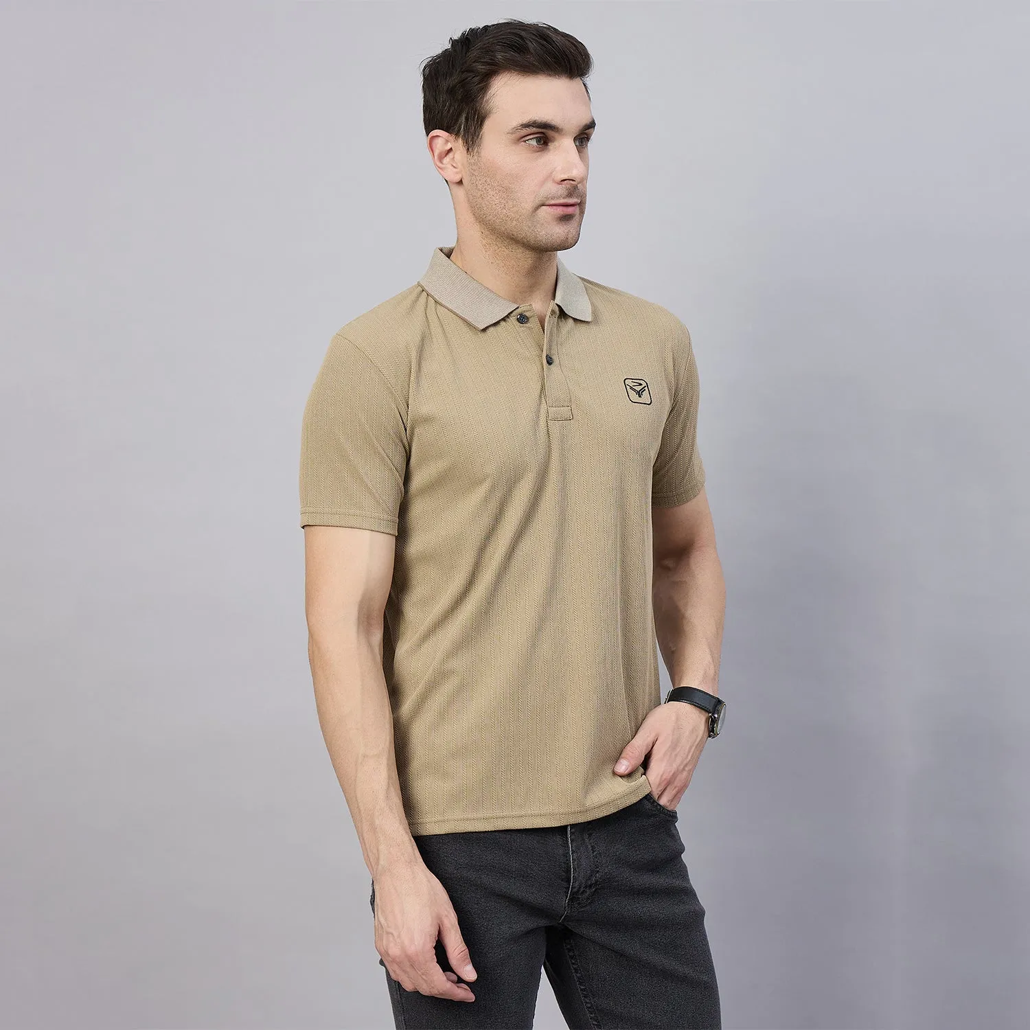 Duke Men Half Sleeve Cotton Polo Tshirt (ON2210)