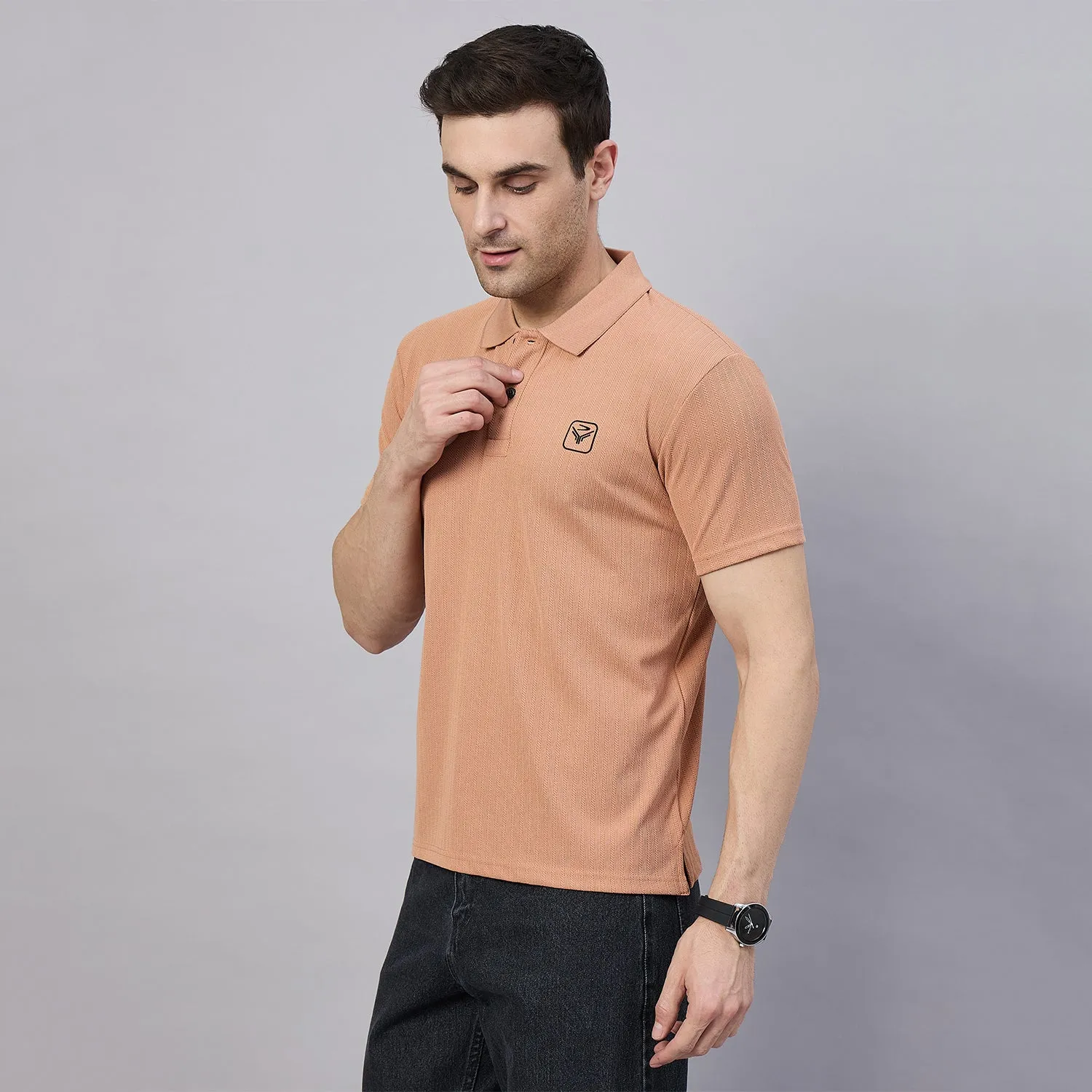 Duke Men Half Sleeve Cotton Polo Tshirt (ON2210)